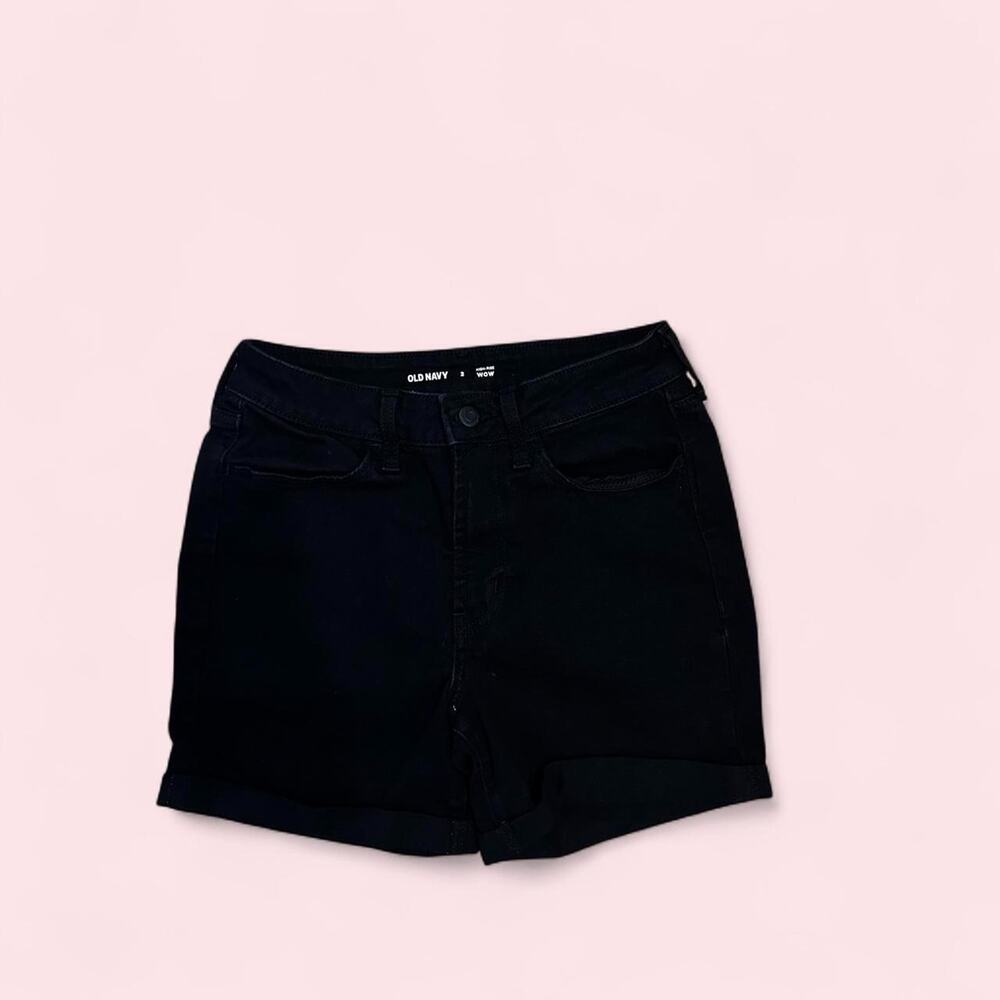 Old navy black denim shorts